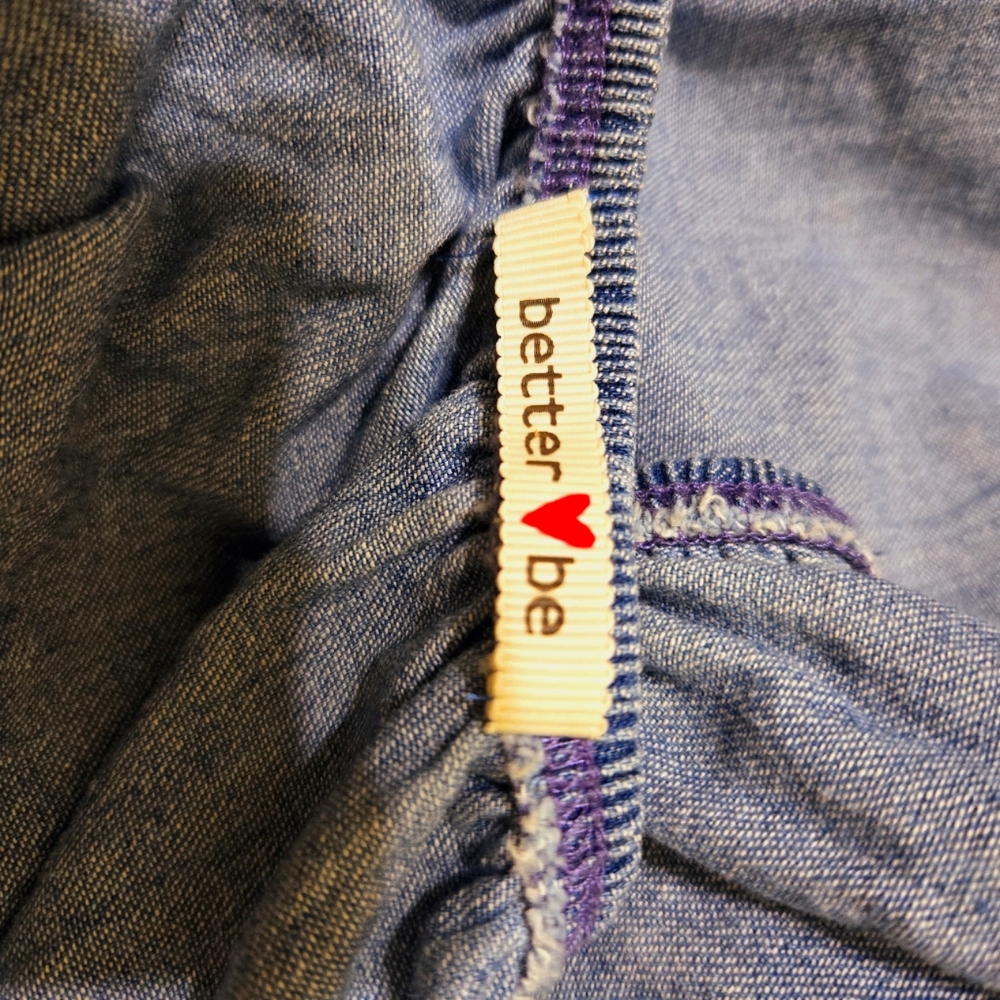 Better.Be Denim top. New - Picture 8 of 8